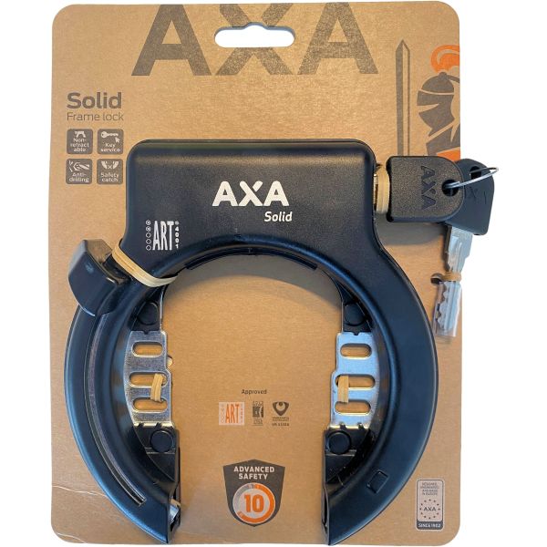 Axa Ring Lock Spritzschutz, massiv schwarz, 71 mm, Sicherheitsindex 10, Art. 2** auf Karte
