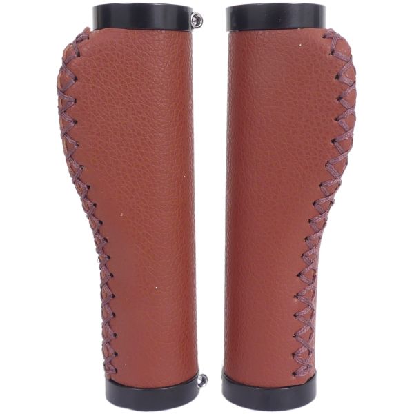 Griffset Edge Leather inkl. Sicherungsring - kamelbraun - 135 135 mm (Werkstattverpackung)
