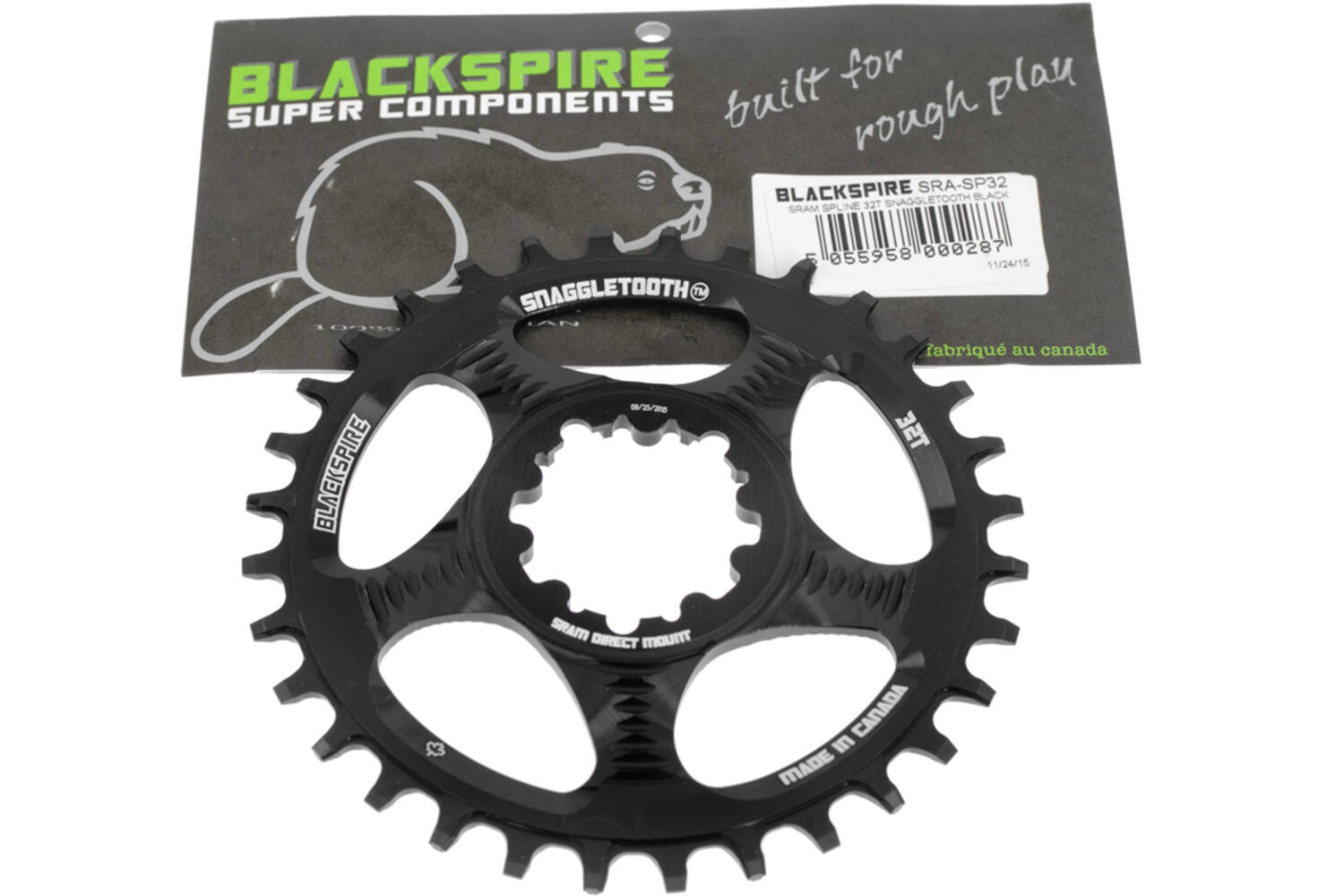 Blackspire - Kettenblatt Snaggletooth SRAM Spline 32 6mm Offset