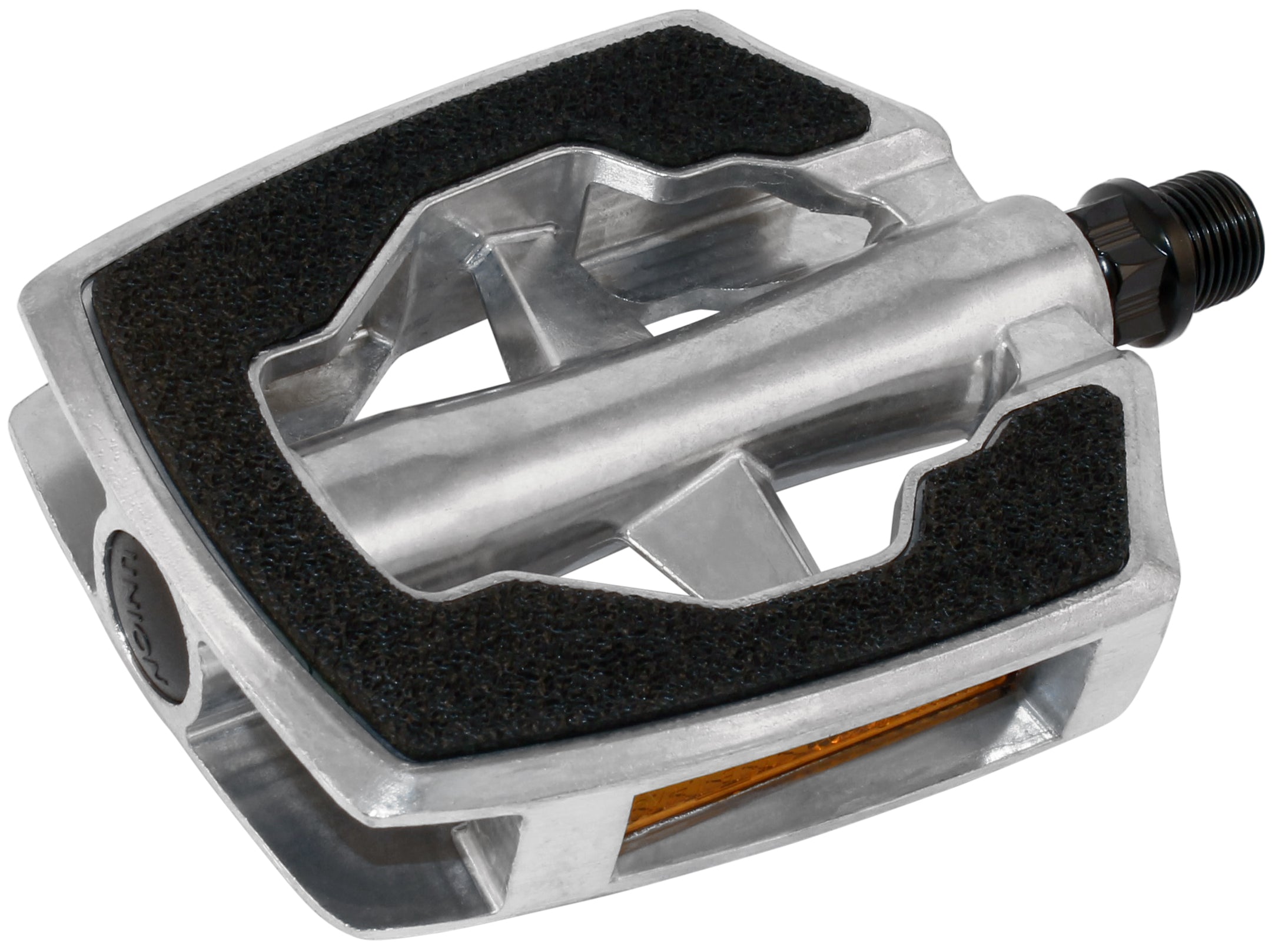 Marwi pedaalset sp-890 sandblock zwart aluminium zilver