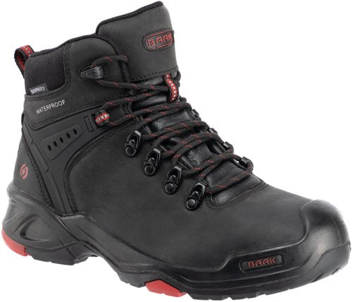 Baak bailey 6645 s3 | zwart rood | maat 40 - 4031783002819