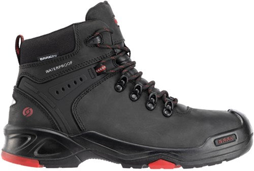 Baak bailey 6645 s3 | zwart rood | maat 43 - 4031783002840