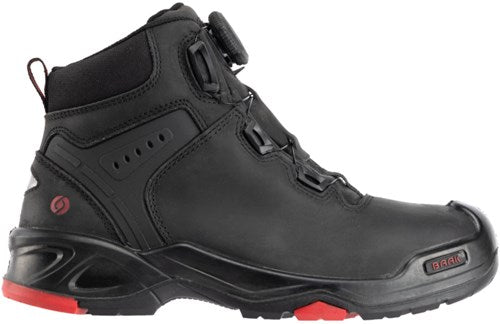 Baak braxton boa 6642 s3 | zwart rood | maat 42 - 4031783001362