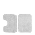 Badkamermat set off white 2-delig