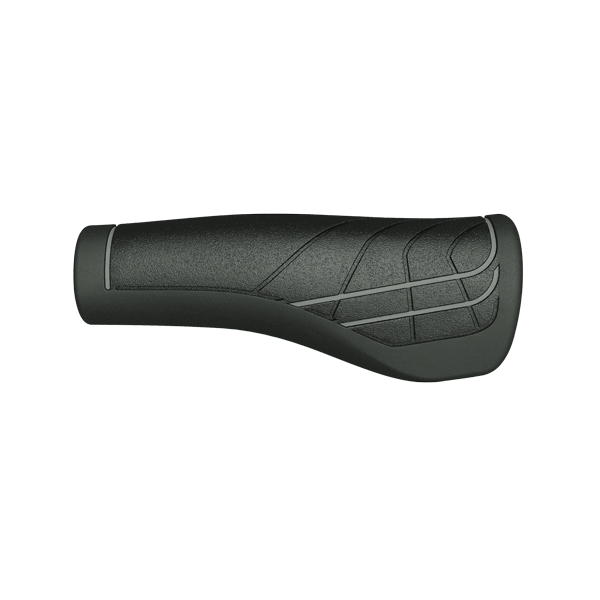 Türgriffset Herrmans Line DD36 125 mm - grau schwarz