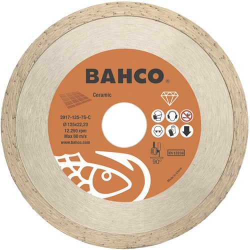 Bahco slijpschijf | diamant | voor keramiek en tegels | 115 x 2.0 x 22.23 mm - 3917-115-7s-c