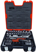 Bahco doppenset 1 4inch 1 2inch , 77 delig | s800