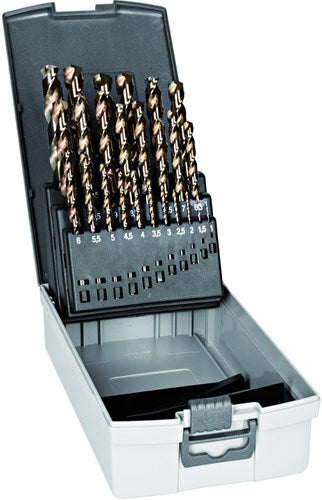 Bahco hss-e borenset | kobalt | voor metaal - 25-delig - 4511-set-25