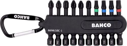 Bahco impactbits | gekleurde torxbits | 50mm - 66im 10c-1
