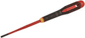 Bahco schroevendraaier ergo™ | geïsoleerd | vde | driecomponentengreep | smal blad | gleuf | 0.6 mm x 3.5 mm x 100 mm - be-8230sl