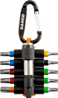 Bahco sticky bits | 59s tcs11-1 - gekleurde torxbits met magnetische bithouder