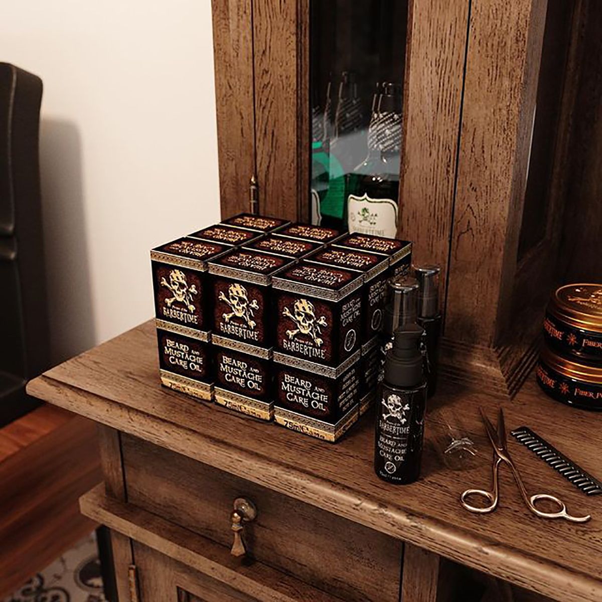 Barbertime beard mustache oil 75ml