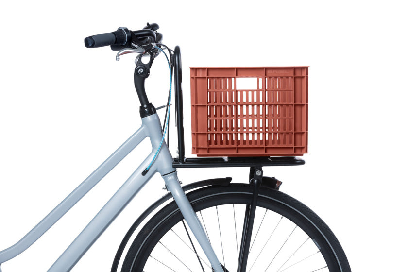 Basil fietskrat M - medium - 29.5 liter - rood
