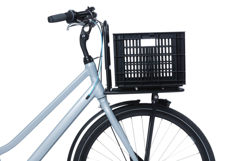 Basil fietskrat M - medium - 29.5 liter - zwart