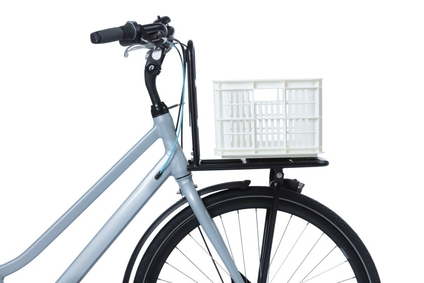 Basil fietskrat S - klein - 17.5 liter - wit