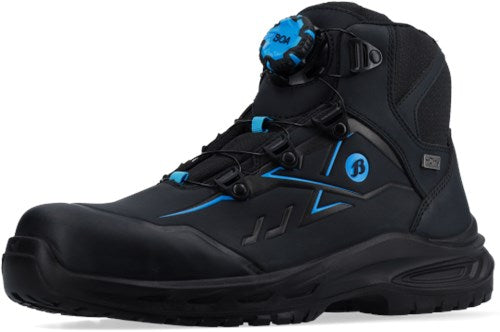 Bata werkschoen fayvr stone xw mid boa s7s | zwart | maat 43 - 8712843719019