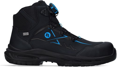 Bata werkschoen fayvr stone xw mid boa s7s | zwart | maat 46 - 8712843719040
