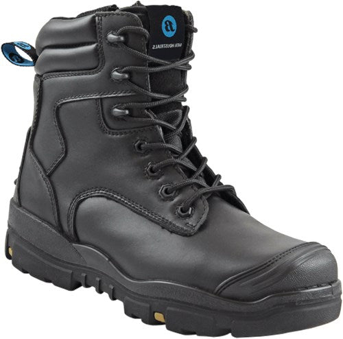 Bata werkschoen longreach zip xw s3 + kn black | zwart (xw) | maat 47 - 00.017.099.47