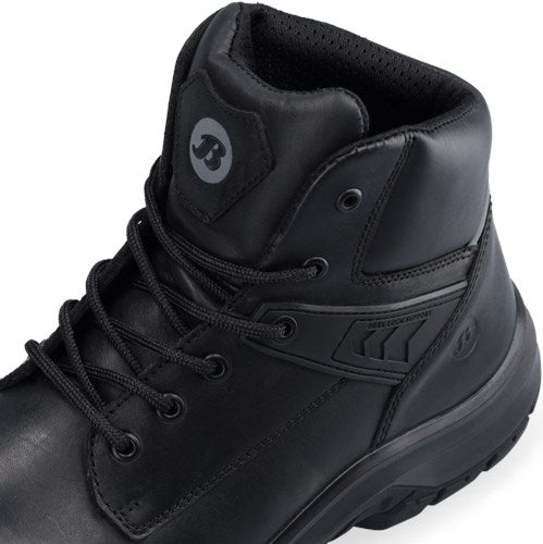 Bata werkschoen pwr412 xxw mid s3 | zwart | maat 46 - 8712843714793