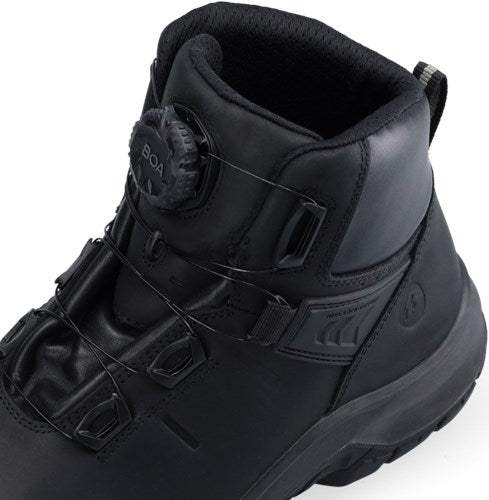 Bata werkschoen pwr421 mid boa s3s | zwart | maat 48 - 8712843715233