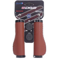Griffset Edge Leather inkl. Sicherungsring - kamelbraun - 135 135 mm (Einzelhandelsverpackung)