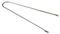 Gazelle spatbordstang b45t 28 340mm zilver