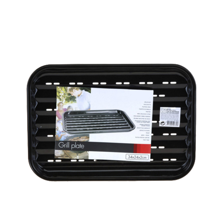 Basic barbecue grillplaat - non-stick