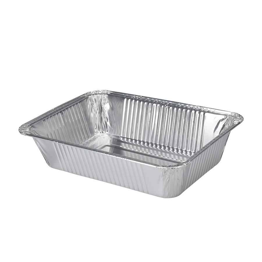 5 Stück Grill-Vorbereitungsschalen aus Aluminium