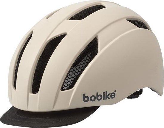 Bobike City-Helm, Größe M (52-58 cm), Creme