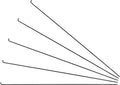 Sapim leader j-bend spokes + nipples - 5 pieces
