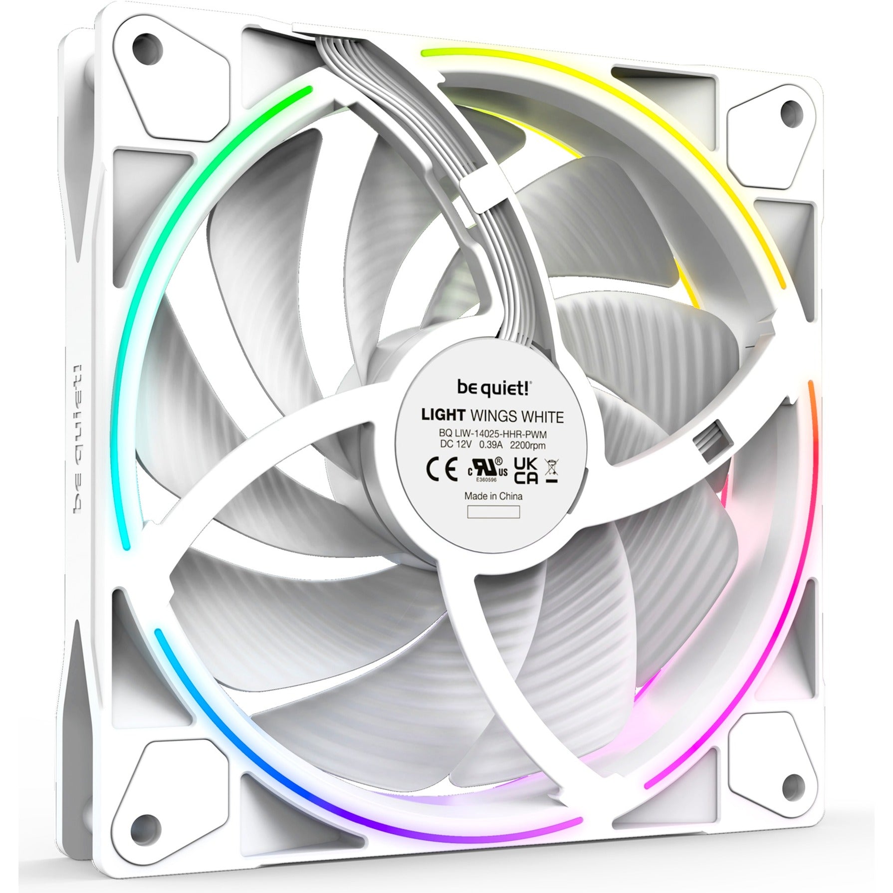Be quiet! Light White 140mm PWM high-speed Triple Pack
