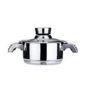 Berghoff invico vitrum kookpot met deksel ø16cm