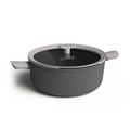 Berghoff leo lite kookpot met deksel grijs ø28cm