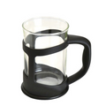 Berghoff studio koffie- theekopje zwart 300ml 2 stuks