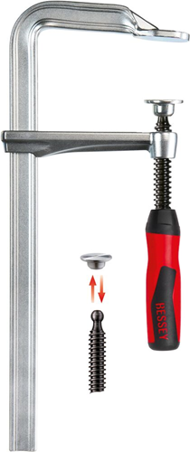 Bessey geheel stalen lijmtang gz-2k 120 60 - gz122k