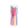 Besteckset Color, 18-teilig.