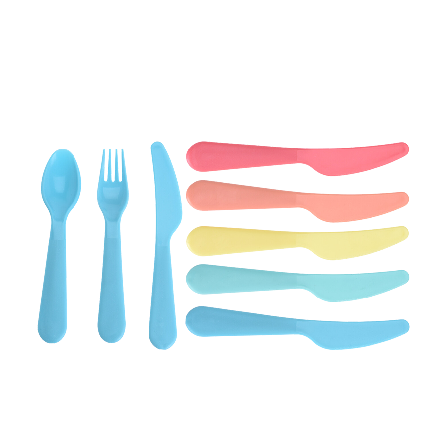 Besteckset Color, 18-teilig.