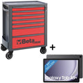 Beta 2400 rsc24 7 gereedschapswagen | + samsung galaxy tab a9+ | rood - znldec030