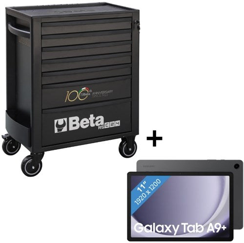 Beta 2400 rsc24 7 gereedschapswagen | + samsung galaxy tab a9+ | zwart - znldec028