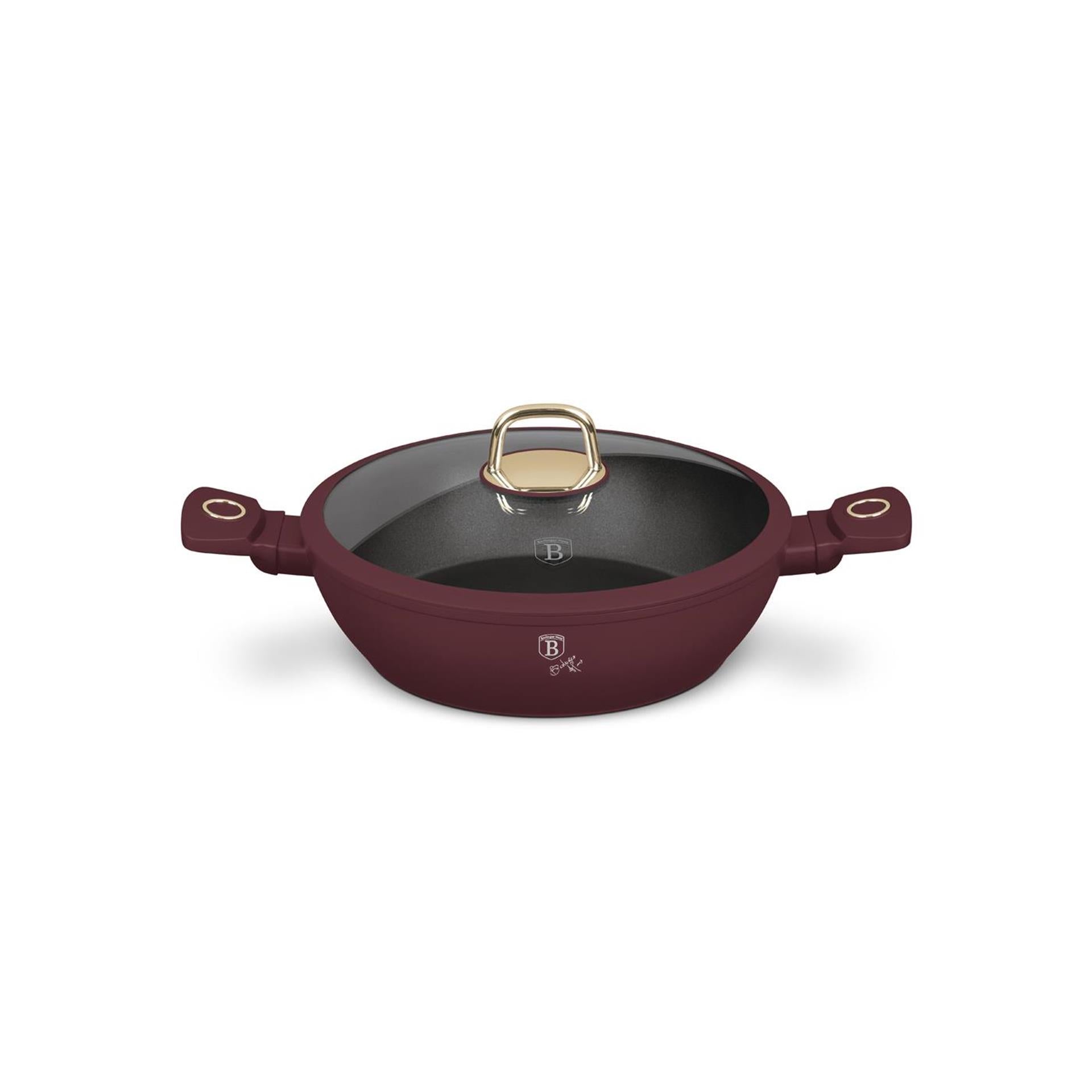 Berlingerhaus berlinger haus braadpan met deksel ø28cm