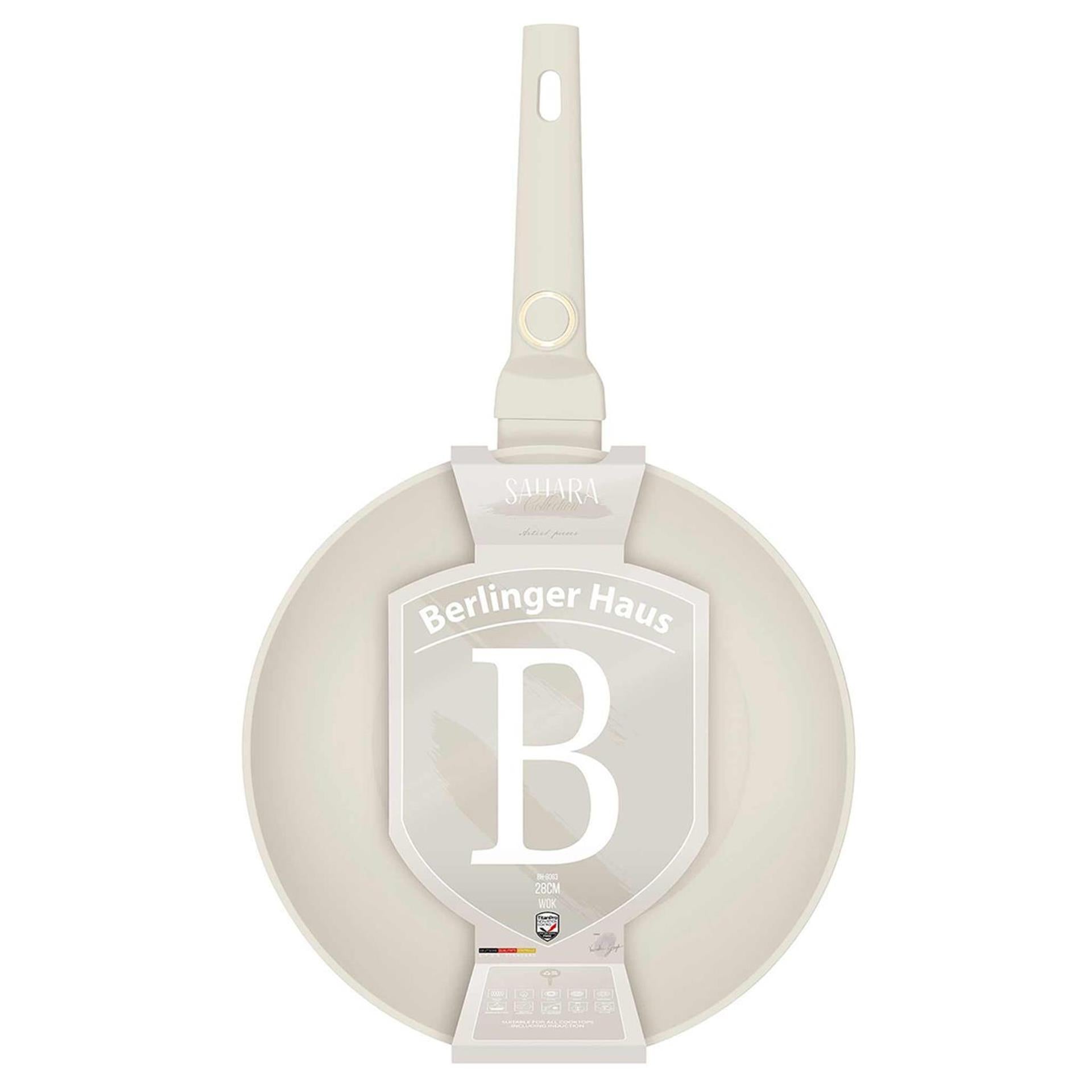 Berlingerhaus wok 28cm sahara collection