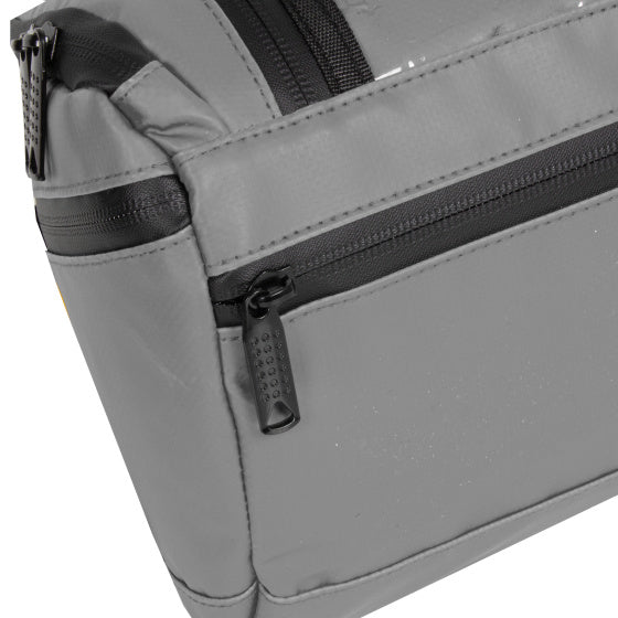Carbon Water Absorbent Lenkertasche mit Schulter-Lenkerhalterung 5L Grau