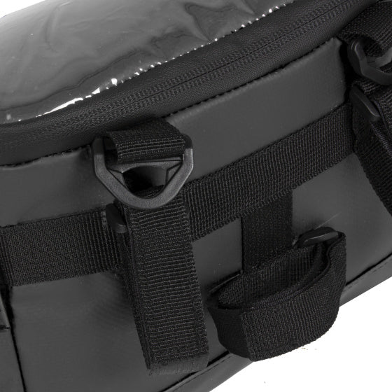 Carbon Wasserabsorbierende Lenkertasche mit Schulter-Lenkerhalterung 5L Schwarz