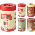 Voorraadblik ø10xh16cm assorti