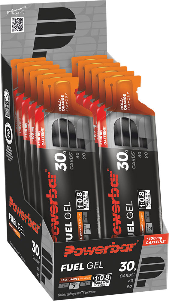 Powerbar black line fuel gel 30 12x50ml