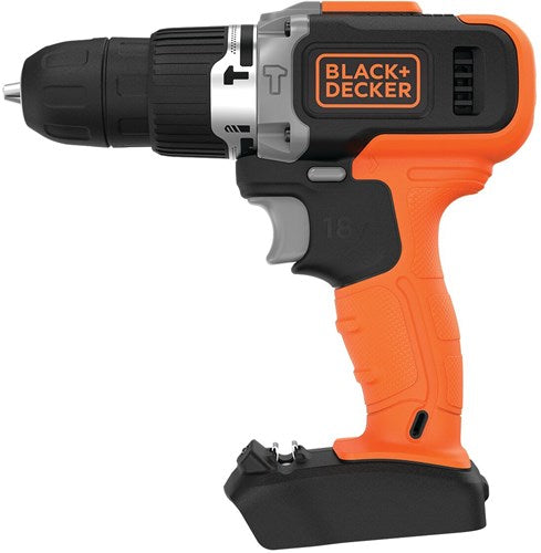 Black+decker bcd003n 18v schroefklopboormachine | zonder accu en lader - bcd003n-xj
