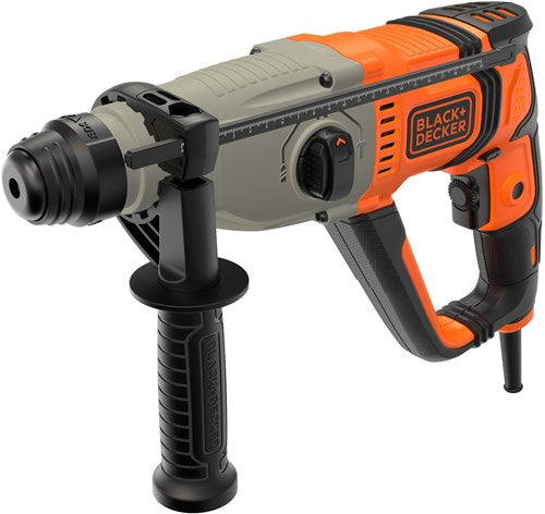 Black+decker behs02k 800w 2.2j sds+ boorhamer | in koffer - behs02k-qs