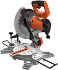 Black+decker bes702 1500w 216mm afkort- en verstekzaag | 1x zaagblad 24 hardmetalen tanden | stofzak - bes702-qs
