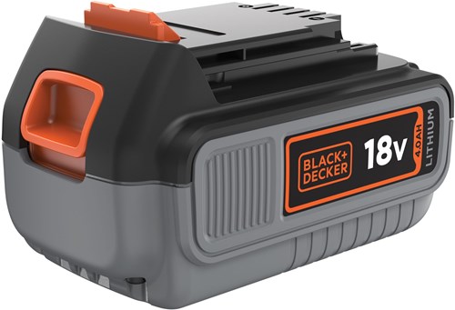 Black+decker lithium ion schuifaccu 18v. 4.0ah - bl4018-xj