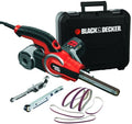 Black+decker ka902ek 400w powerfile bandschuurmachine | 13mm arm | 6mm arm | 9 schuurbanden - ka902ek-qs